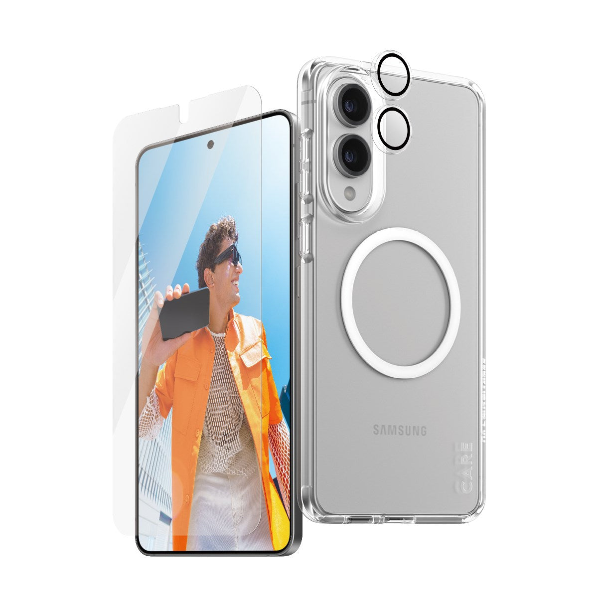 CARE by PanzerGlass® Flagship 3-in-1 Bundle Samsung Galaxy PS